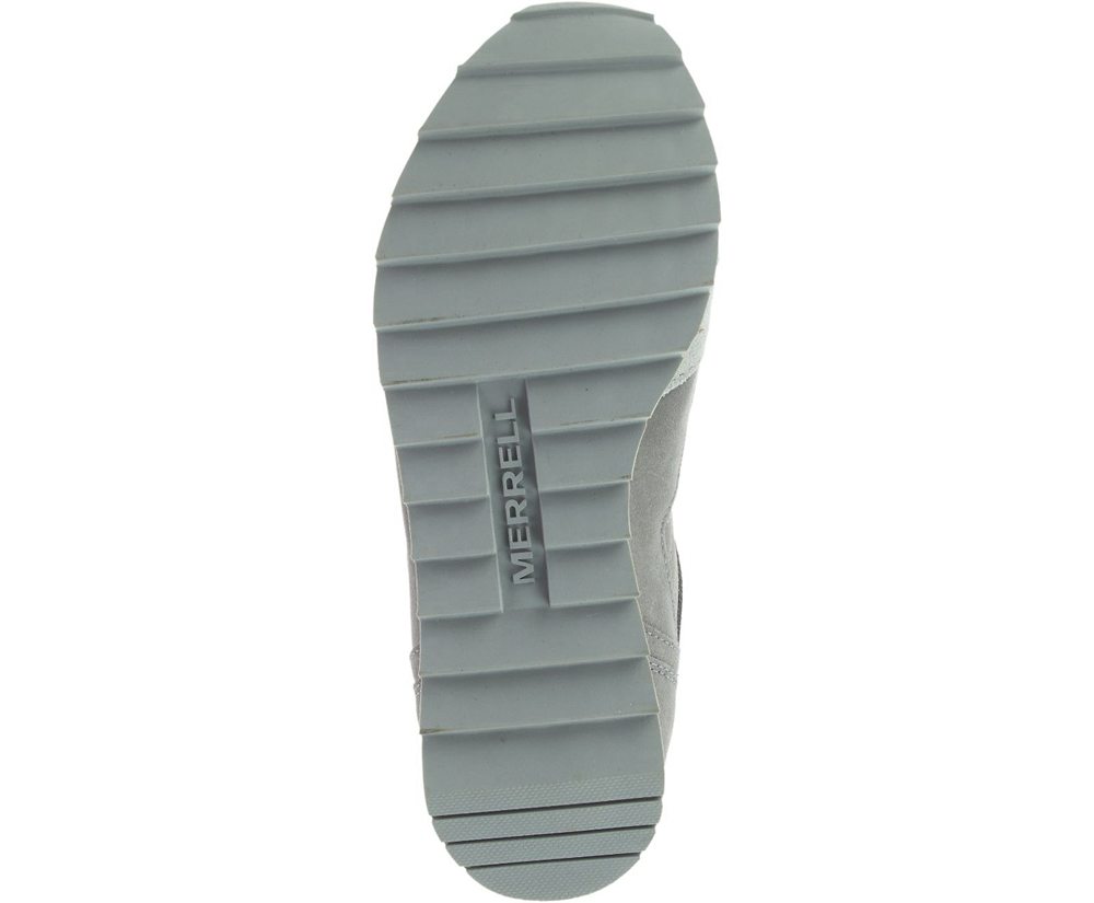 Merrell Sneakers Grey - Alpine Suede - Womens 80CWGIMEB